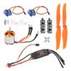 A2217 2300KV Brushless Motor 40A ESC SG90 9G Micro Servo 6035 Propeller for RC Plane(A2217 2300KV Motor 40A ESC SG90 9G Servo 6035 Propeller )