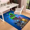 Astro Bot3 Printed Absorbent Washable Carpet, Non-Slip Bathroom Mats, Kitchen Rugs, Yoga Mat,Living Room Entrance, Camping Picnic Rugs