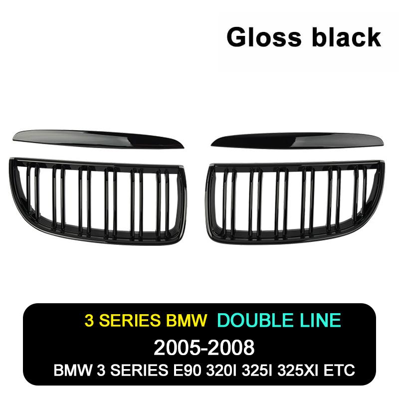 Для BMW 5 серии F10 F18 520 523 525 530 автомобильный передний бампер решетка капота сетка двойная линия центральная решетка ремонт кузова комплект