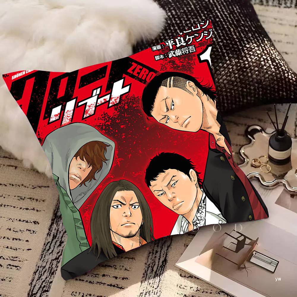 Горячая Манга C-Crows Zero Наволочка Модная Квадратная Наволочка Спальня Диван Комната Ins Декор Отдых