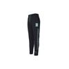 Side Stripe Pattern Casual Running Training Pants Women Pants Black 530682-01
