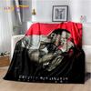 Retro Rock Band 3D L-Linkin-Park Soft Blankets,Keep Warm Throw Blanket Comfortable Blanket for Picnic Beds Sofa Home Bedroom Kid