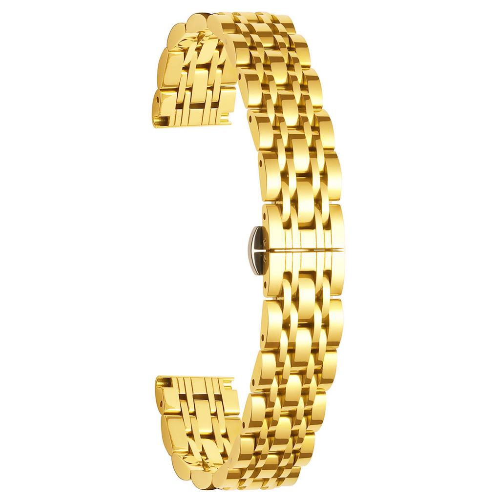 Для Garmin Lily 2 Watch Band 7-Beads 14mm нержавеющая сталь сменный ремешок