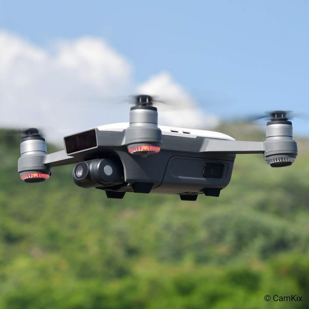 CamKix Запасные пропеллеры для DJI Spark 2 комплекта Включает удобную коробку для хранения Быстросъемные складные крылья Протестированная в полете конструкция Незаменимый
