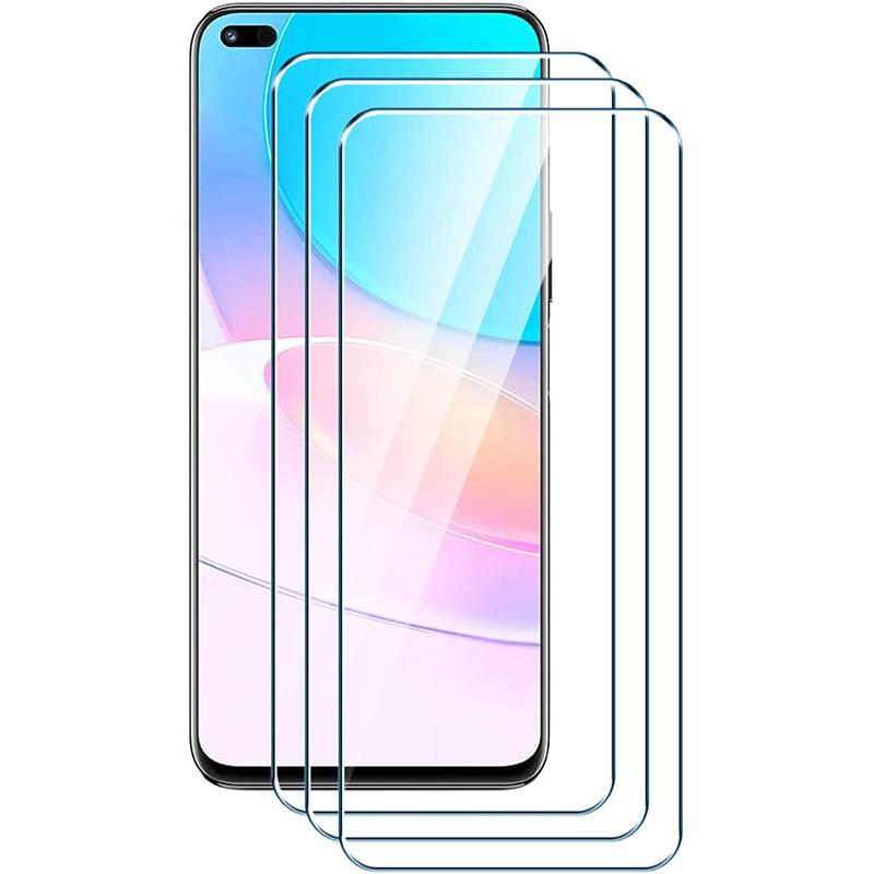 Защитная пленка для экрана Huawei P30 P20 NOVA 8i 3 3i 5T 9 SE Honor X8 20 20I 30 30I 8A, прозрачное защитное закаленное стекло HD, твердость 9H, защита от царапин