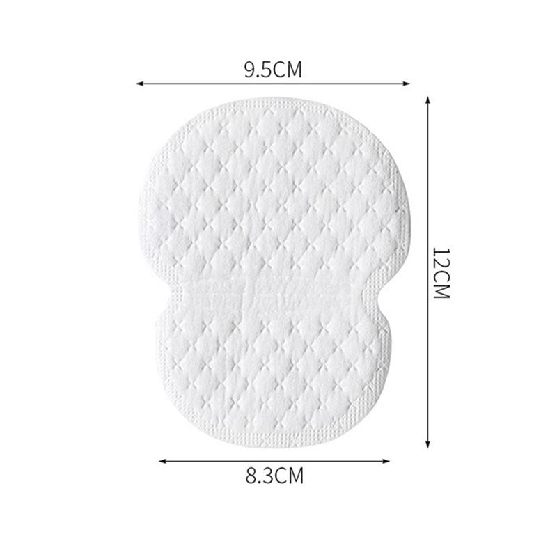 10 шт., одноразовые подушечки унисекс для подмышек, впитывающие пот, подмышки