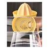 Manual Citrus Juicer with Reamer Heavy-Duty Orange Lemon Squeezer for Fresh Juice Dishwasher Safe Portable Citrus Juicer Tool for Home Kitchen