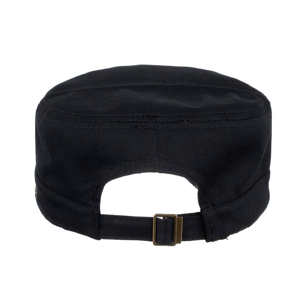 Промытые хлопковые военные кепки Кепки для кадетов Уникальный дизайн Винтажная кепка с плоским верхом