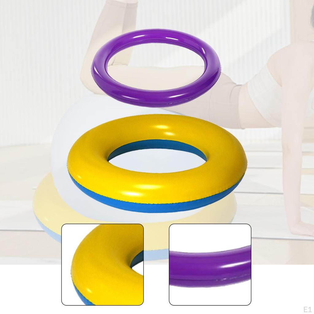 2 штуки Только основа для фитнес-мяча Держатель Позиционирующая шайба Нескользящая Предотвращающая перекатывание