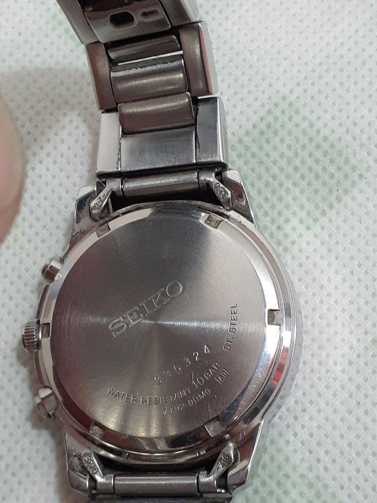 [Б/У] Часы-хронограф SEIKO Водонепроницаемость 100 м