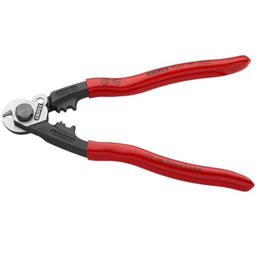 Knipex Wire Rope Cutter, 190mm, 9561190