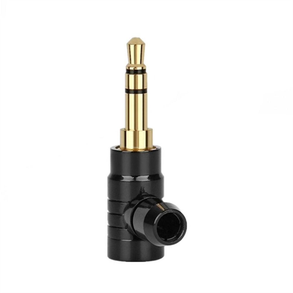 Conector Wire Connector 2 3 4 Poles L Type Audio Connectors 3.5mm Jack Plug 90 Degree Audio Adapter
