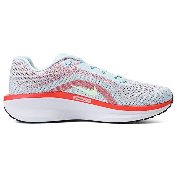 Nike Air Winflo 11 Glacier Blue Bright Crimson Мужские кроссовки Sail Barely-Volt FJ9509-402