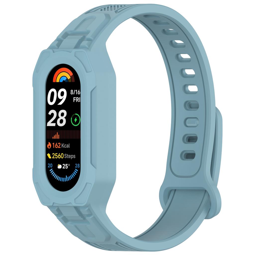 Ремешок+Чехол для Xiaomi Mi Band 10 9 8 NFC miband Аксессуары для часов Спортивный силиконовый браслет Наручный ремешок pulseira correa Mi band 10