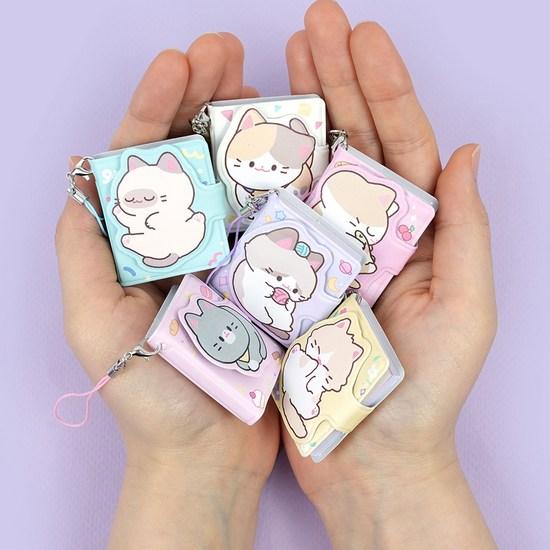 Pinkfoot 1000 Nyannyang Mini Diary 6 Types X 2p Set, a Popular Character In Korea