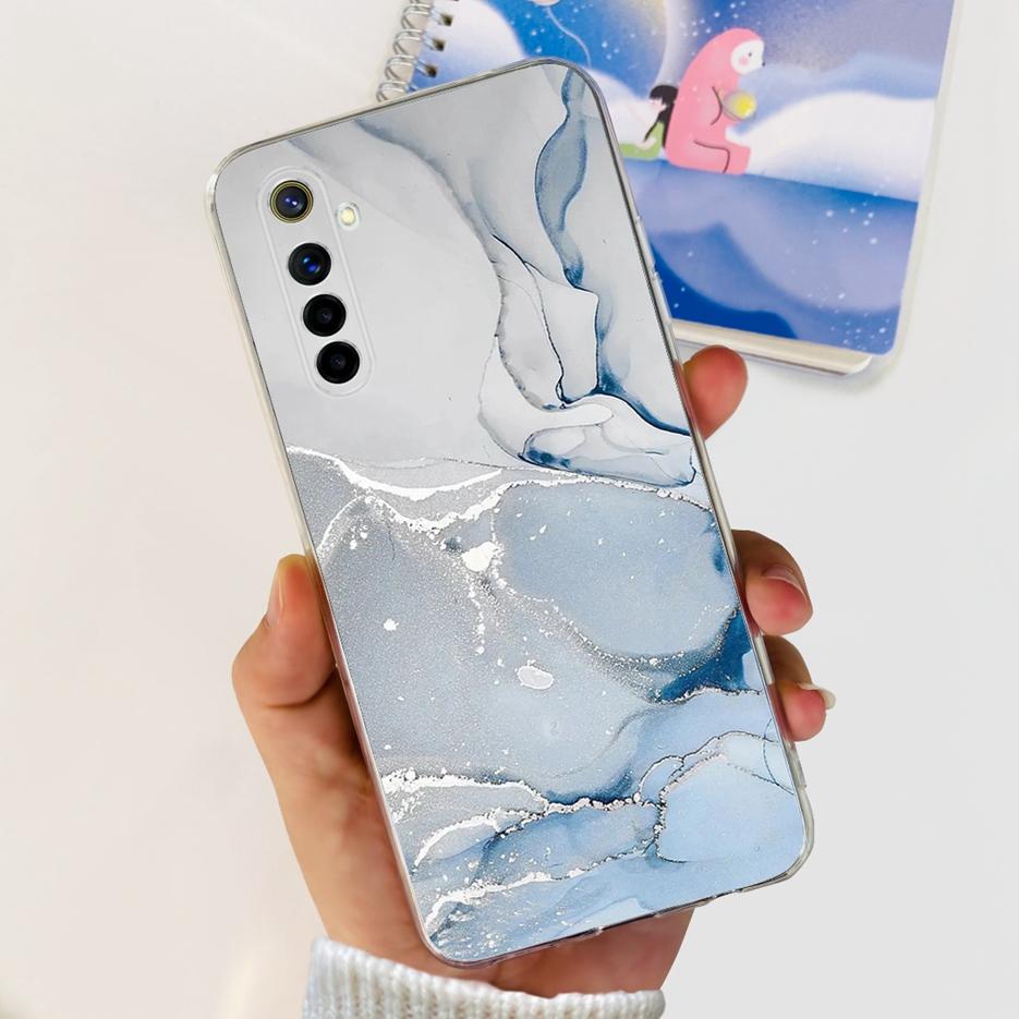 Чехол для Realme 6 Pro Чехол для Realme 6i 6S Роскошный Популярный Расписная Задняя Крышка Мягкий Силиконовый Чехол для Телефона Для Realme 6S 6i Realme6 Pro Оболочка