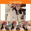 Knitted Beret Trendy For Women Fashionable Geometric Design Winter Hat