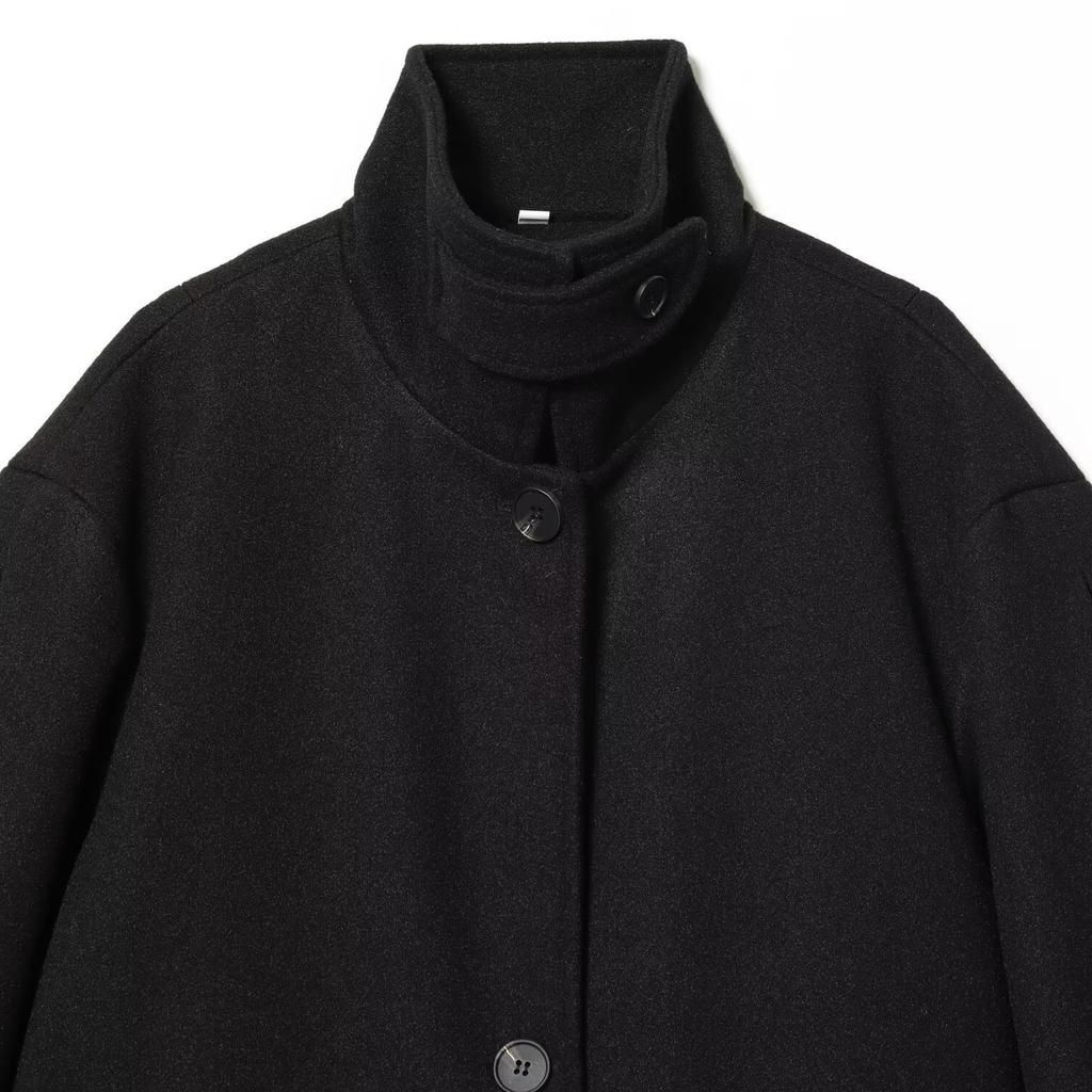 2026 spring new European and American cross-border women's clothing street fashion stand-up collar short coat coat w04 19082