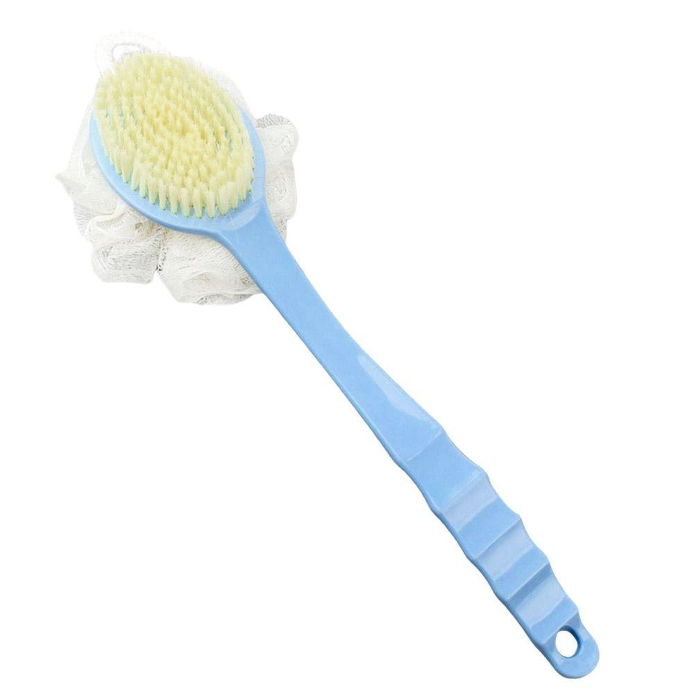 Gentle Long Handle Shower Massage Shower Brush Exfoliating Soft Bristle Bath Brush
