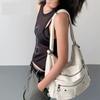 Multi-pocket Motorcycle Bag Detachable Tote Bag Backpack Single-shoulder Crossbody Bag