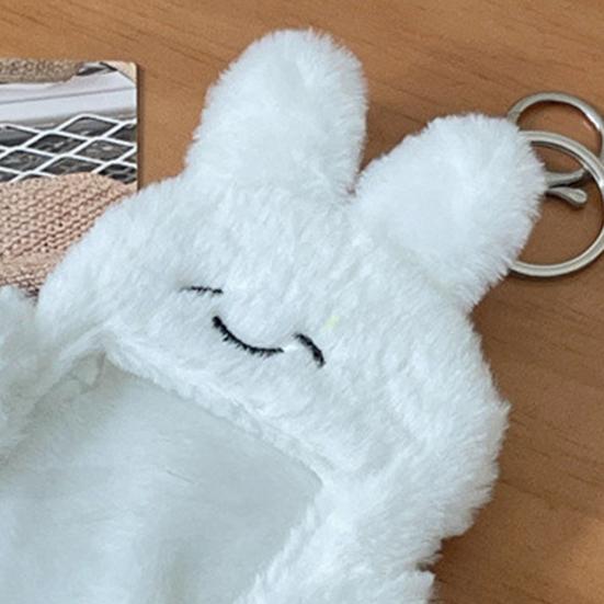 Мультяшный плюшевый держатель для карточек, брелок с нечеткими милыми животными, Kpop Idol, фотофотокарточка, карта для хранения еды, чехол для дисплея, чехол для девочек, студентов, подарок на день рождения