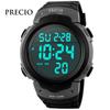 Presio Sports Watch Electronic Watch Wristwatch 50M Waterproof Watch N68,Korean Popular Watches