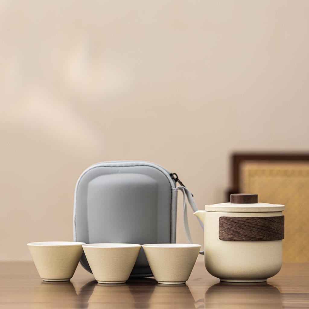 Outdoor portable travel tea set Kuaike cup business merchandise souvenir