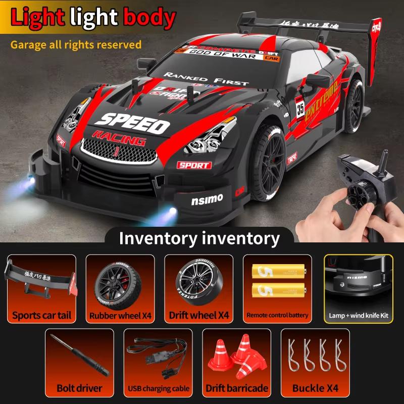2024 1:16 гоночных машинок с дистанционным управлением в половинном масштабе, высокоскоростные гоночные машины 4×4 с бесступенчатым регулированием скорости, с полным приводом, с дистанционным управлением, детские игрушки в подарок