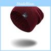 Роскошная Женская Мужская Унисекс Шапка для Кемпинга Зимняя Шапка Бини Мешковатая Теплая Шерстяная Лыжная Шапка Флисовая Подкладка