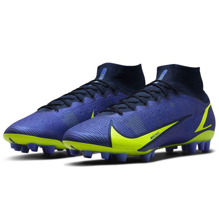 Nike Мужские кроссовки Mercurial Superfly 8 Elite AG Recharge Pack Blue Sapphire Blue-Void CV0956-574