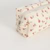 Floral Print Pen Bag Multifunctional Stationery Organizer INS Stationery Bag  Students
