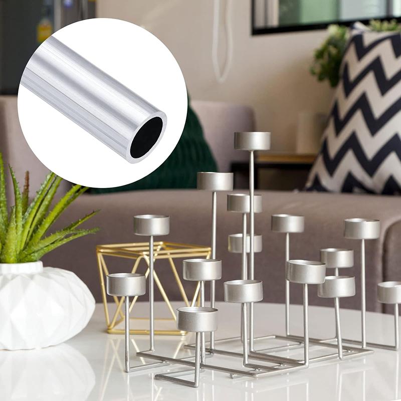 Aluminium Pipe Thickness 0.5~3mm OD 5-20mm ID 3~18mm Straight 200mm 500mm Long Round 6063 Aluminum Alloy Tube