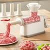 Manual Sausage Stuffer Machine Meat Grinder Filling Maker With Tubing Units For Homemade Production