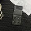 Подходит для Samsung Galaxy Z Flip6 Складной чехол для телефона ZFold6 Кожаный MagSafe Пылезащитный Чехол