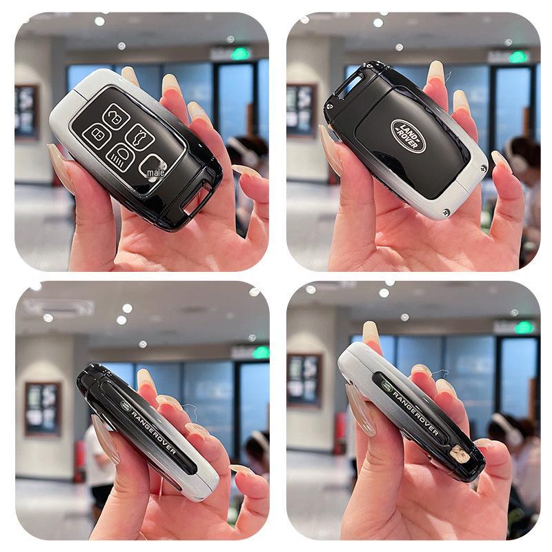 Премиальная металлическая пряжка-застежка для Land Rover Range Rover Evoque, Defender, Discovery 5 и транспортных средств Range Rover