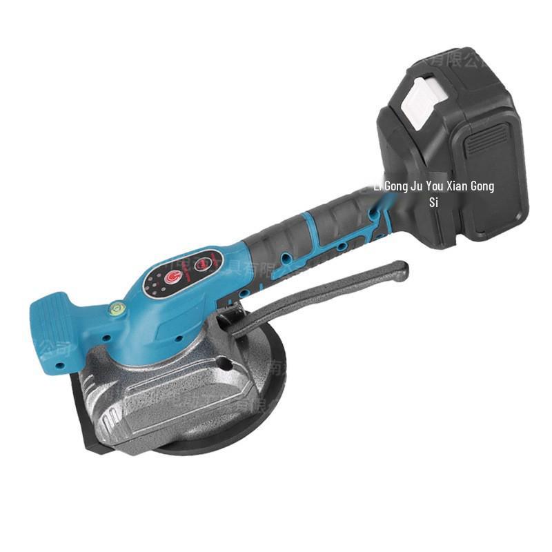 Электрическая машина для укладки плитки со встроенным определением уровня и мощной вибрацией для полов и стен