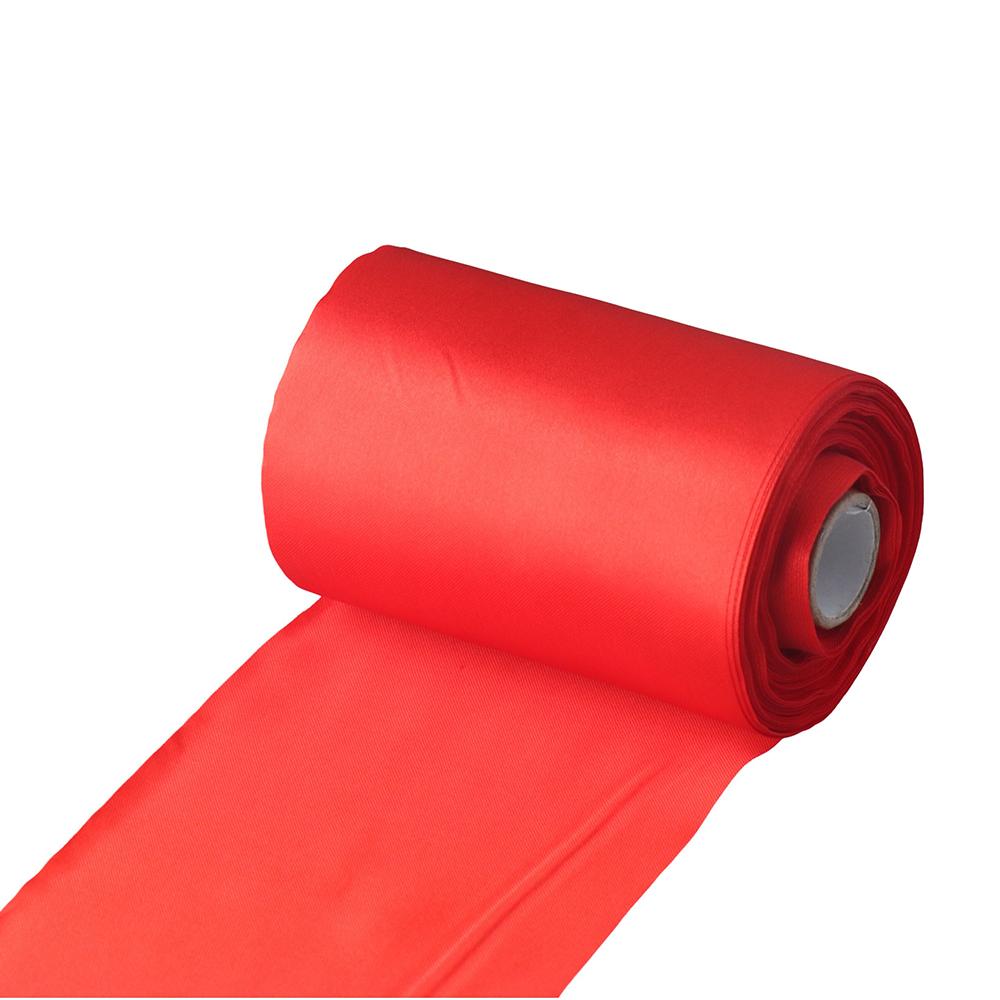 4 Inch Silk Band Large Satin Red Ribbon Red Satin Satin Fabric Satin Ribbon