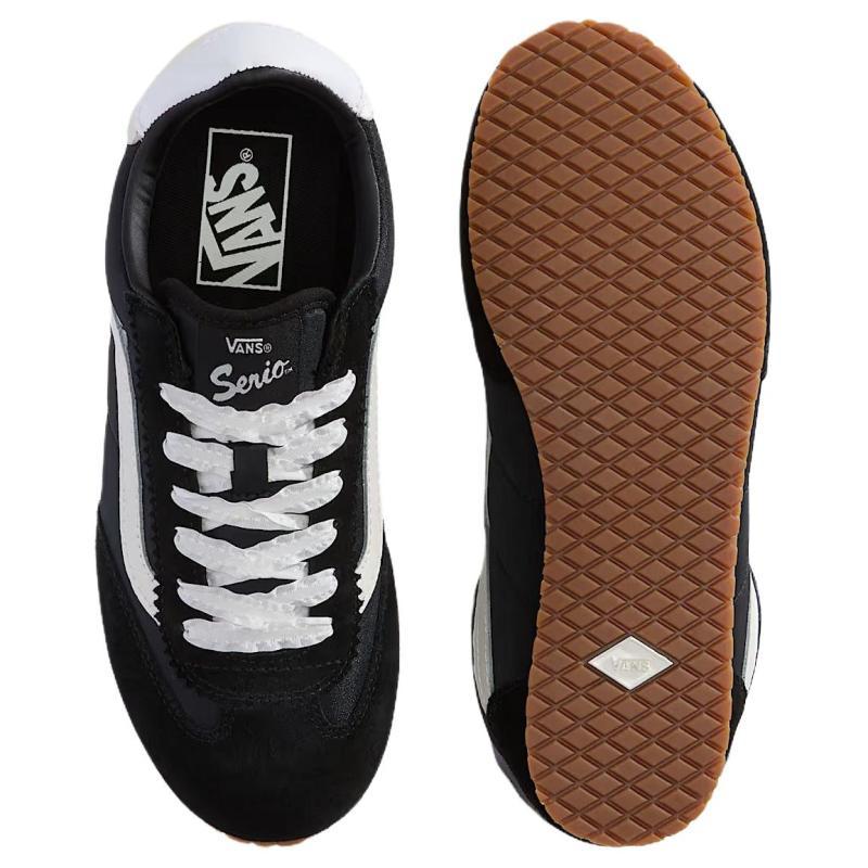 Vans Женские кеды Super Lowpro 'Black White' VN000D83BZW