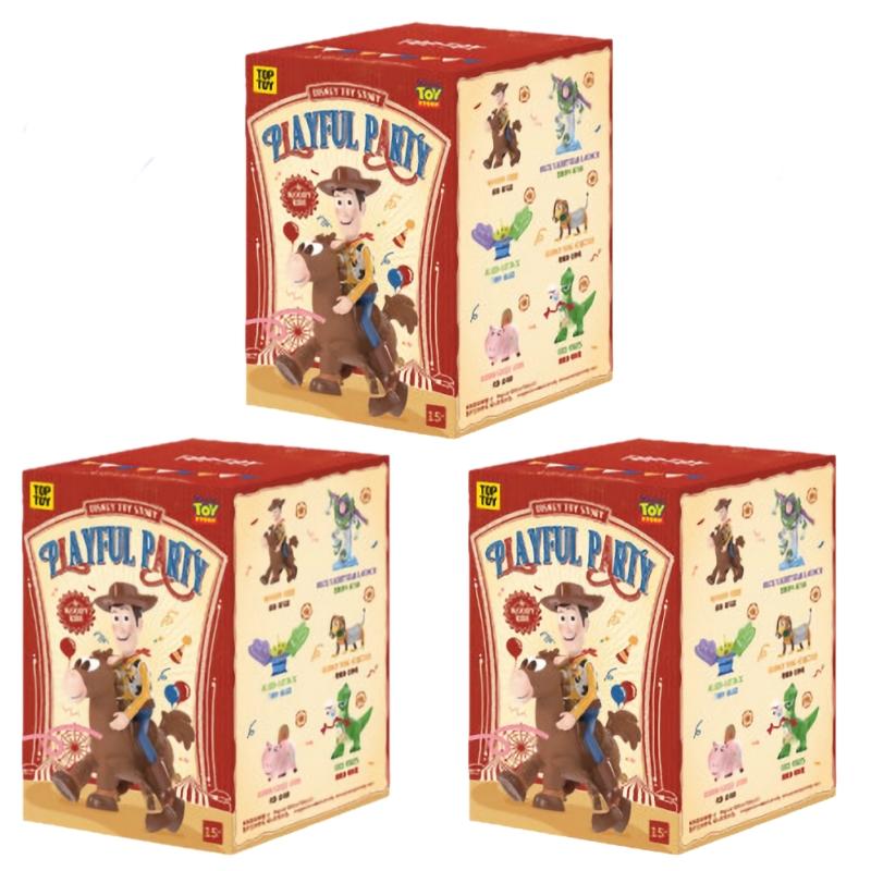 TOP TOY Playful Moment Series Cute Woody Model Cartoon Decorative Figure Children's Toy Birthday Gift