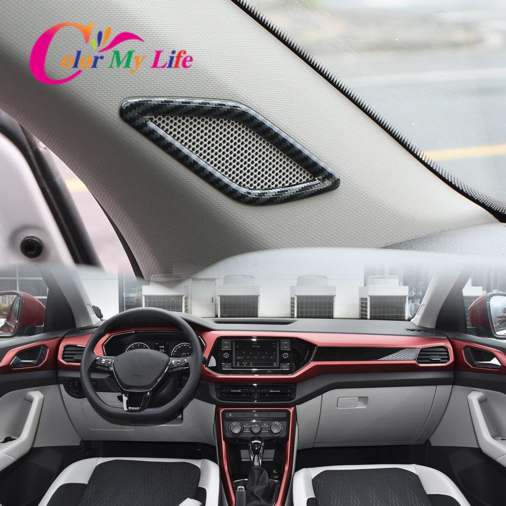 Наклейки на переднюю рамку с вентиляционным отверстием для Volkswagen VW T-Cross Tcross 2018 2022