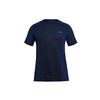 Rush Heatgear True Ink Casual Sports Crew Neck Short Sleeve T-Shirt Men Tops Blue 1289596-437