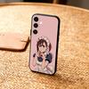 Чехол для телефона M-Momo Ayase D-Dandadan для Samsung A73,A21s,A22,A31,A32,A52,A53,A71,A80, Мягкий черный корпус