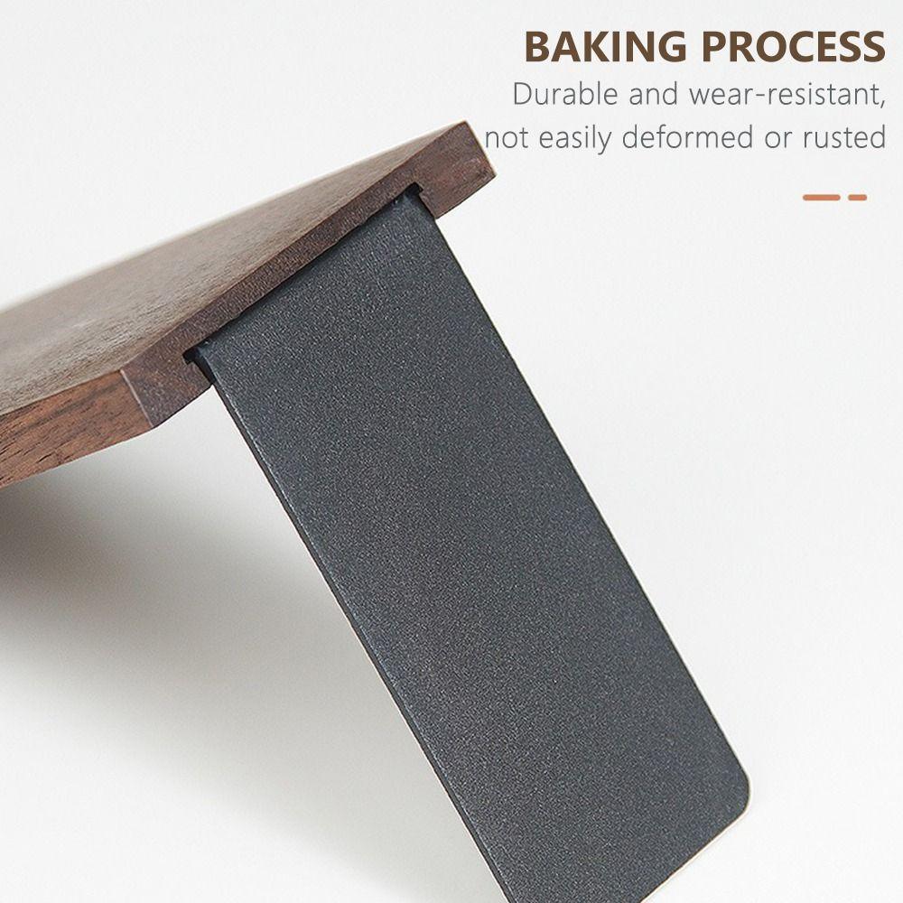 Thickened Book Stand Non-slip Desktop Bookshelf Simple Book Display Holder School Office