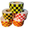 Grid Reflective Tape 10cm*5m Waterproof Self Adhesive High Visibility Caution Warning Safety Strips Reflector Stickers For Truck