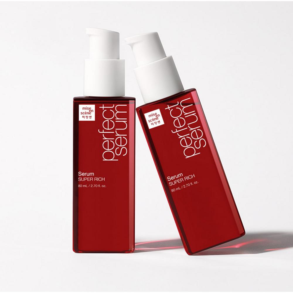 Mise-en-scène Perfect Super Rich Hair Serum, 80ml, 2 Pieces