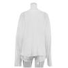 Summer See Through Shorts Sets 2 Pieces for Women O Neck Long Sleeves Jumper Female Suits 2025 Casual Loose Lady Beach Outfits