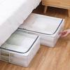 Non Woven Underbed Storage Bag Quilt Blanket Clothes Storage Bin Box Folding Organizer Clothing Container