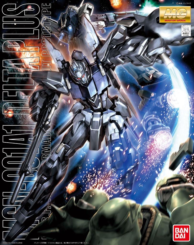 Пластиковая модель MG Mobile Suit Gundam UC Delta Plus в масштабе MSN-001A1 1/100 с цветовой кодировкой