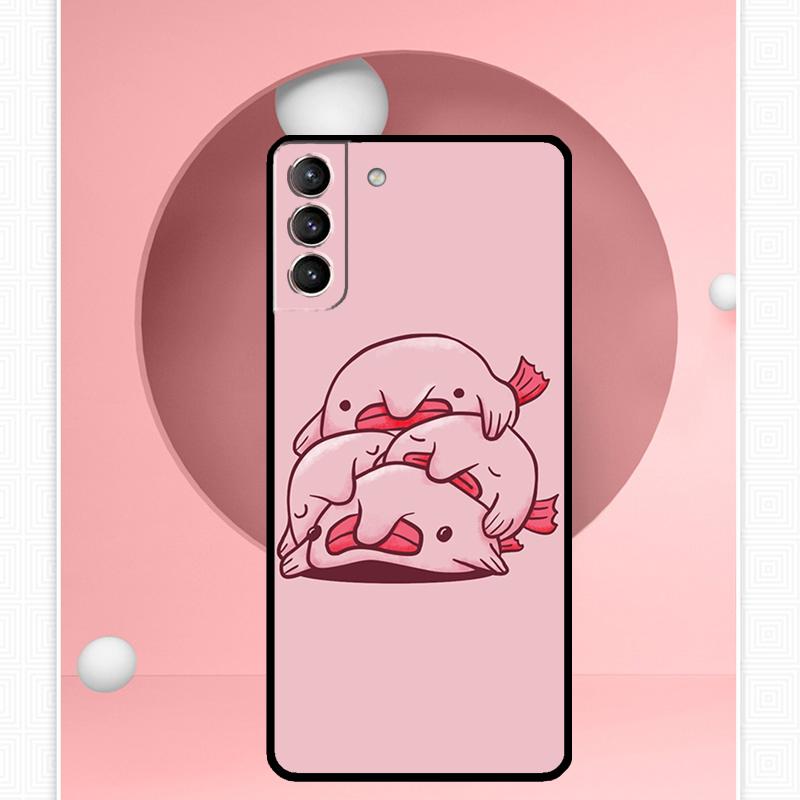 Чехол Blobfish для Samsung Galaxy S24 S23 S22 Ultra Note 10 Plus Note 20 S9 S10 S20 S21 FE задняя крышка