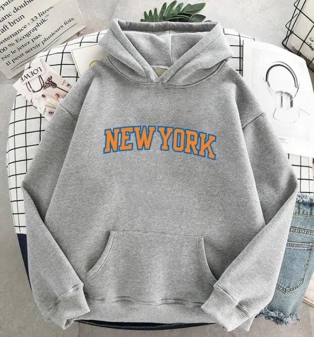 Толстовка с буквенным принтом Boston Brooklyn, модное пальто унисекс, большие толстовки с капюшоном в Нью-Йорке, женская толстовка унисекс, одежда Brooklyn